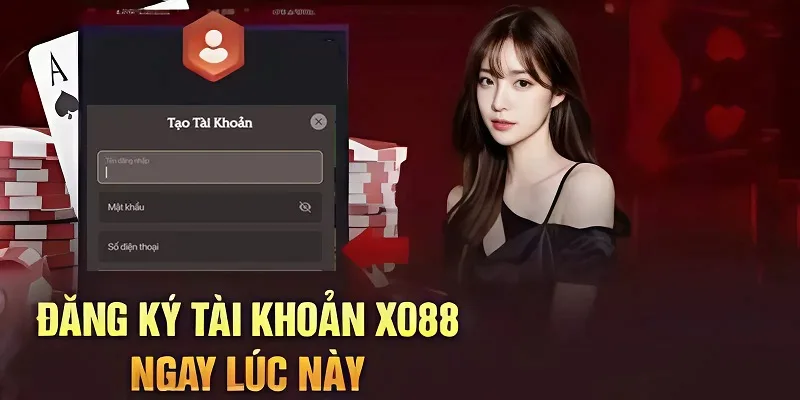 Điền đầy đủ thông tin để đăng ký XO88 Điền đầy đủ thông tin để đăng ký XO88