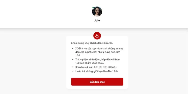 XO88 sở hữu đội ngũ chăm sóc khách hàng chuyên nghiệp và tận tâm XO88 sở hữu đội ngũ chăm sóc khách hàng chuyên nghiệp và tận tâm