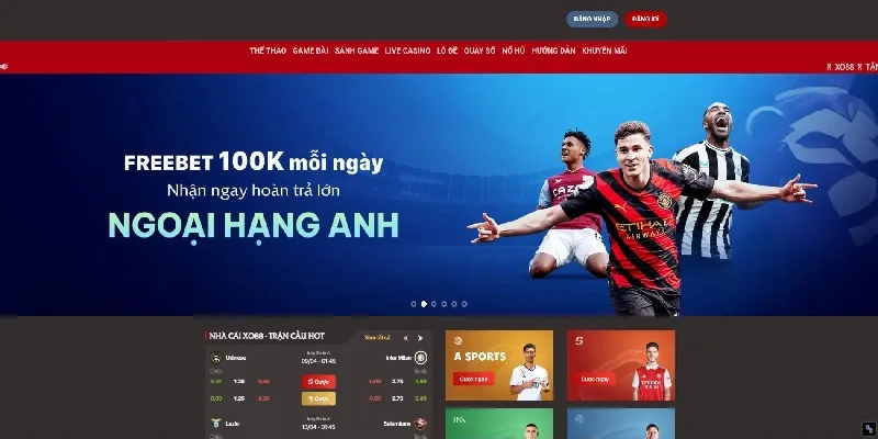 Cá cược bóng đá chuyên nghiệp tại thể thao XO88 Cá cược bóng đá chuyên nghiệp tại thể thao XO88