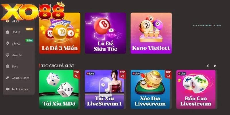 Lô Đề XO88 hội tụ nhiều ưu điểm