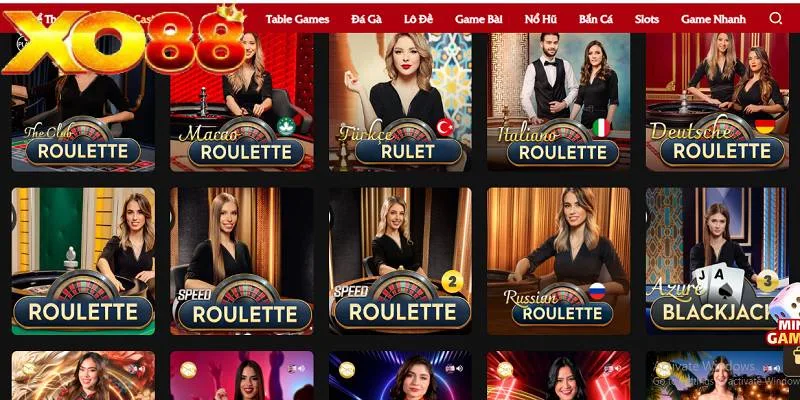 Roulette đổi thưởng là trò chơi hot tại sảnh live casino nhà cái XO88 Roulette đổi thưởng là trò chơi hot tại sảnh live casino nhà cái XO88
