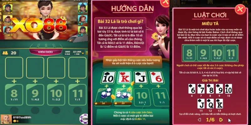 Game bài 32 Card có luật chơi đơn giản, dễ làm quen Game bài 32 Card có luật chơi đơn giản, dễ làm quen