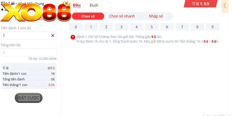 Người chơi có thể chọn thời điểm phong thủy để đặt cược xổ số 3 miền tại XO88 Người chơi có thể chọn thời điểm phong thủy để đặt cược xổ số 3 miền tại XO88