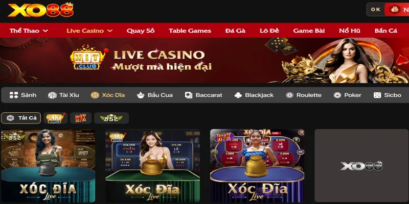 Xóc đĩa đổi thưởng XO88 - Cơ hội rinh tiền triệu trong tay